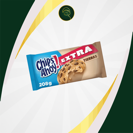 Chips Ahoy Extra Chocolate Chips XL Biscuits 184g