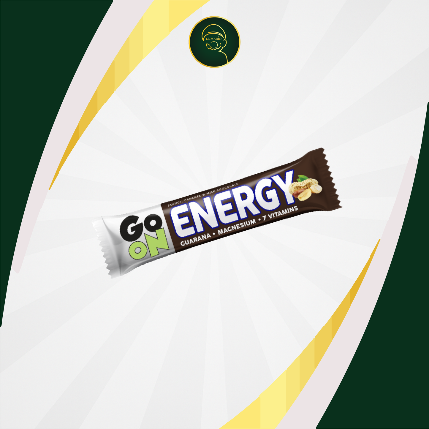 Go On Nut-Caramel Energy Bar 50G Sante