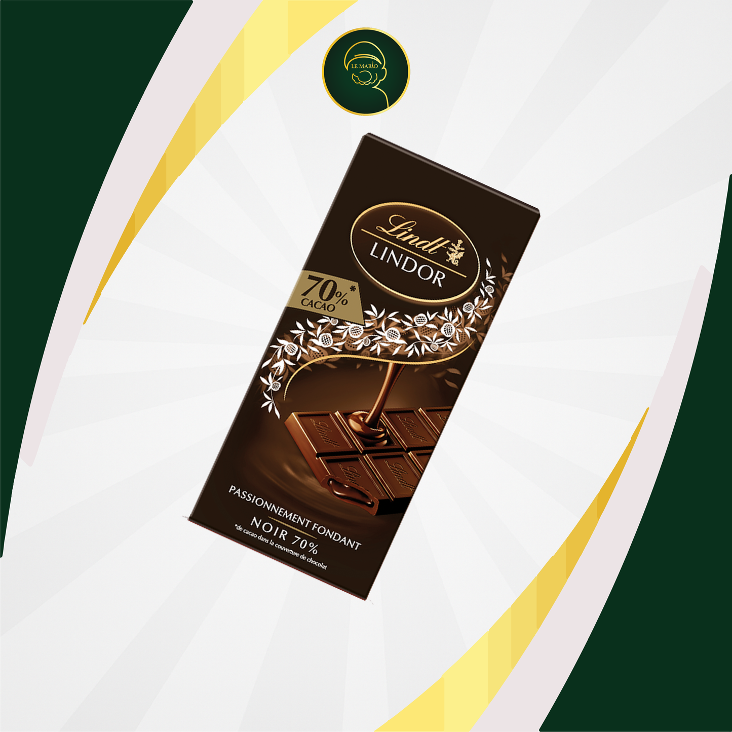 LINDT LINDOR CHOCOLATE 100G tablette