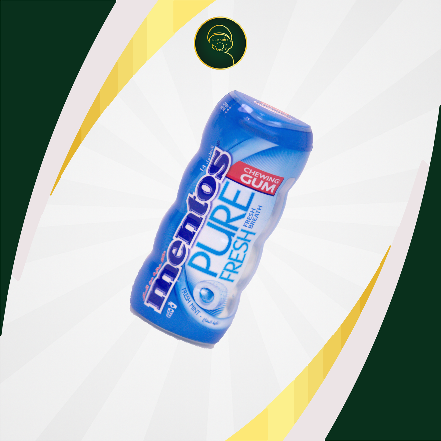 Mentos Pure Fresh Chewing Gum Fresh Mint 23.5g