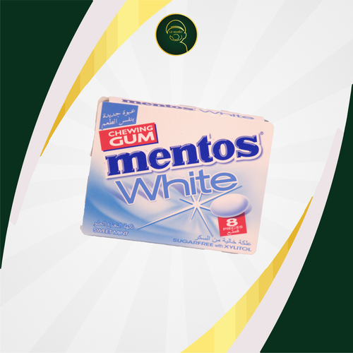 Mentos White Gum Blister Sweet Mint SS