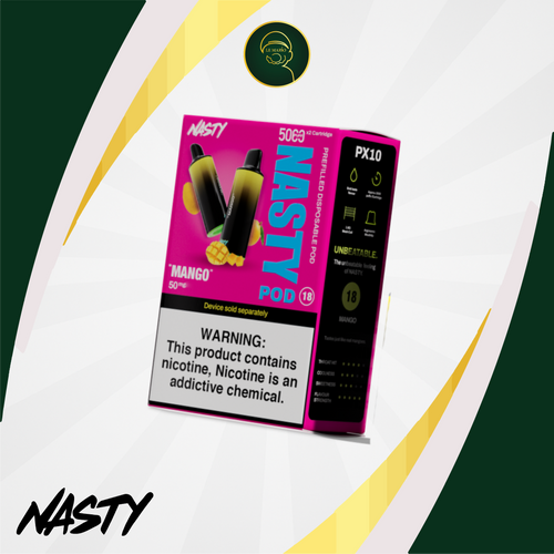 Nasty Pod 5000x2 – Mango 50mg