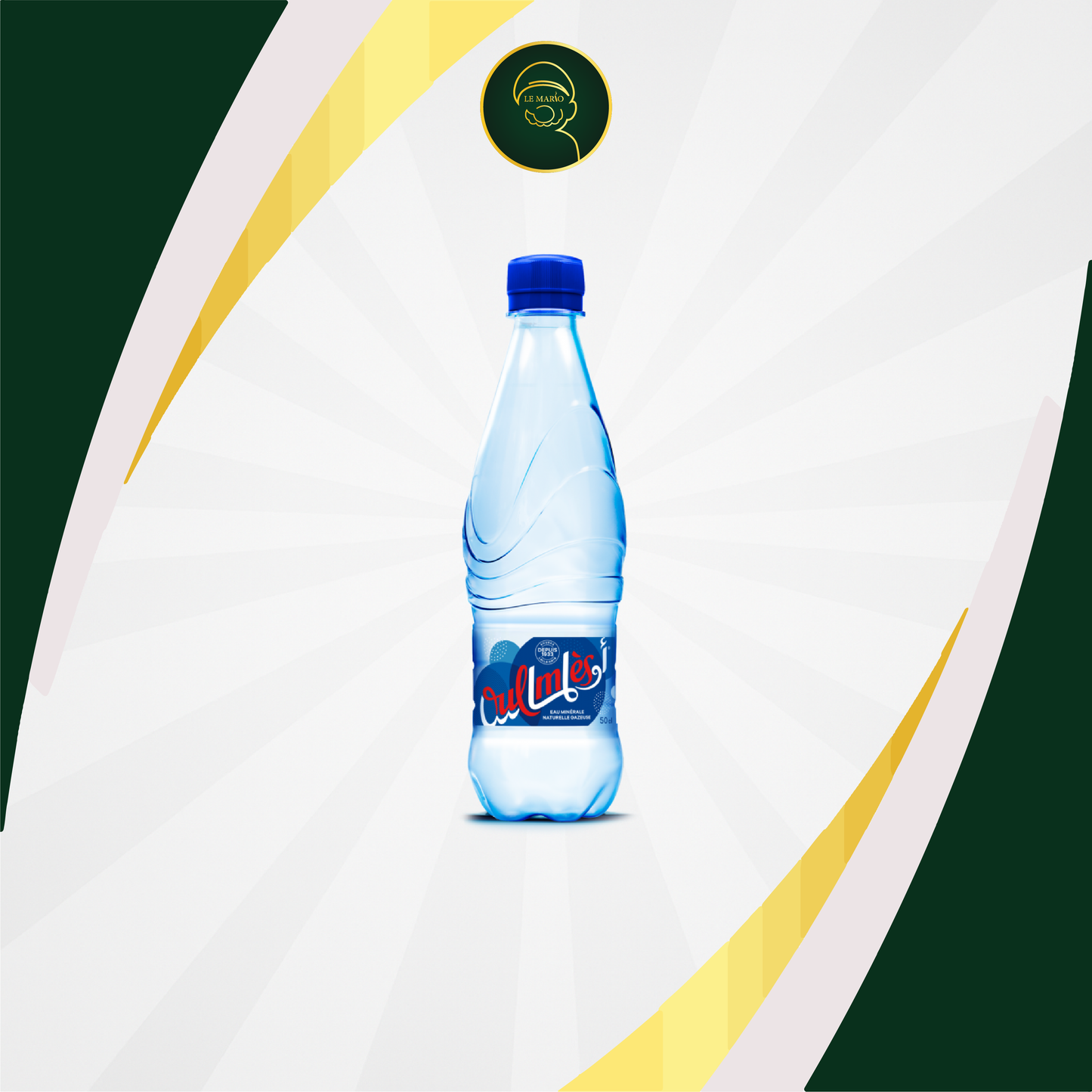 Oulmès Sparkling Water 33 cl