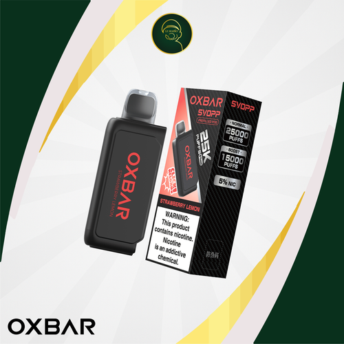 Pod Oxbar Svopp – Jetable Strawberry Lemon 5%