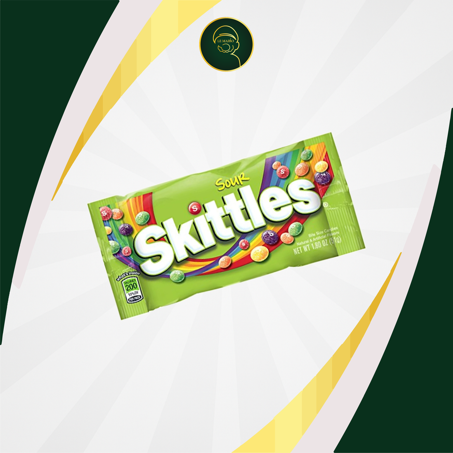 Skittles green