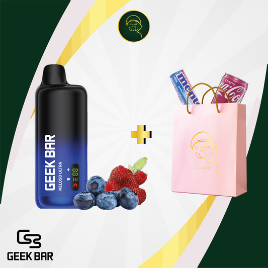 Geek Bar Meloso Ultra – 10 000 Puffs Blueberry Sour Raspberry 🫐🍇✨