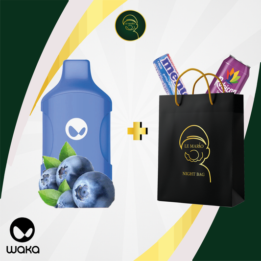 Waka Vape Kick – 15 000 Puffs Blueberry Splash 🫐✨