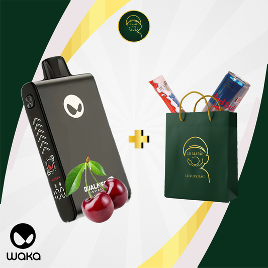 Waka Blade Cherry Bomb 30K Puffs | Vape Jetable Casablanca Maroc - Le Mario
