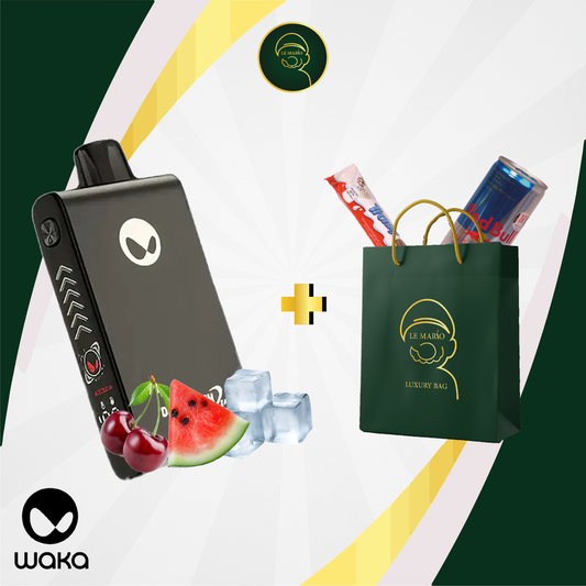 Waka Blade 30 000 Puffs Cherry Watermelon Ice | Vape Jetable Maroc Casablanca