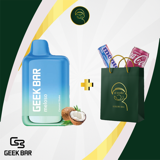 Geek Bar Meloso Max – 9 000 Puffs Coconut Shake 🥥🥤✨