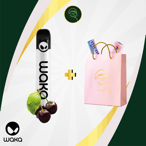 Waka Vape Solo 2 – 2500 Puffs Dark Cherry 🍒✨