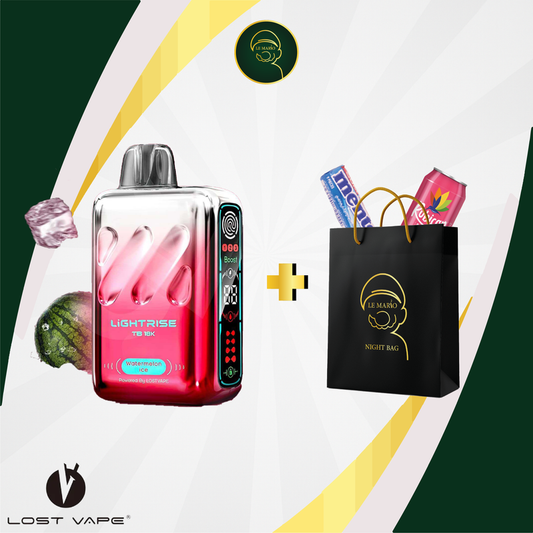 LightRise TB – 18 000 Puffs Watermelon Ice 🍉❄️✨