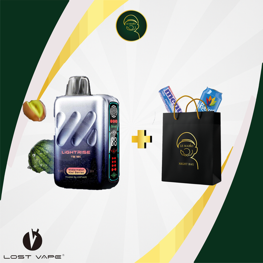 LightRise TB – 18 000 Puffs Watermelon Kiwi Berries 🍉🥝🍓🫐✨