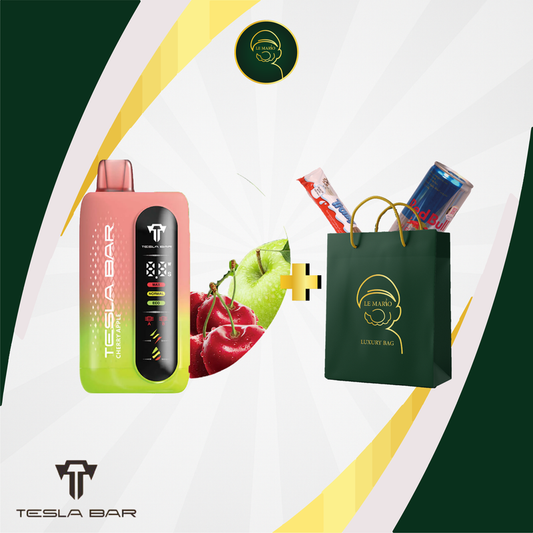 Tesla Bar XT – 23 000 Puffs Cherry Apple 🍒🍏✨