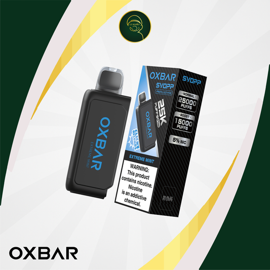 Pod Oxbar Svopp – Jetable Extreme Mint 5%