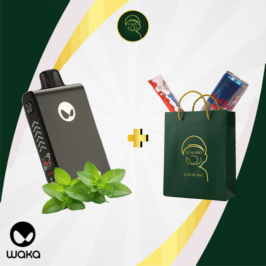 Waka Blade Fresh Mint 30K Puffs | Vape Jetable Casablanca Maroc - Le Mario