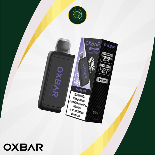 Pod Oxbar Svopp – Jetable Grape Ice 5%