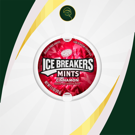Ice breakers mints cinnamon