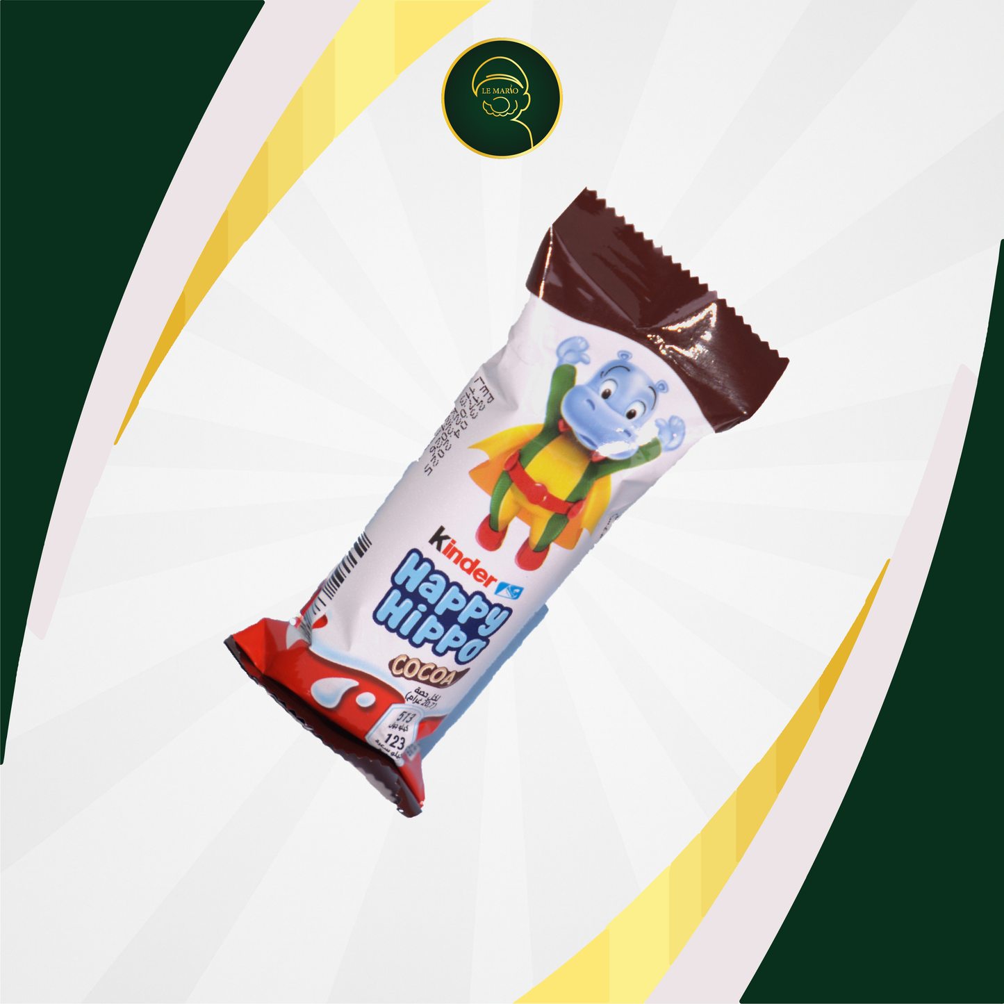 Kinder Happy Hippo Cocoa Filled Wafer 20.7g