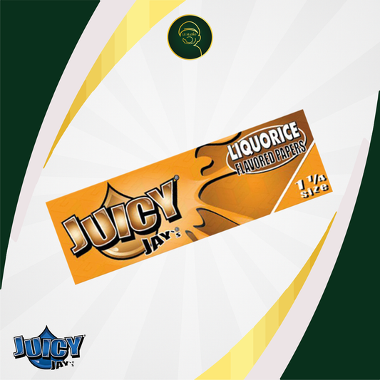 Juicy Jay’s Liquorice – 1 1/4 Rolling Papers 🍬✨