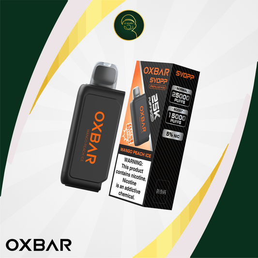 Pod Oxbar Svopp – Jetable Mango Peach Ice 5%