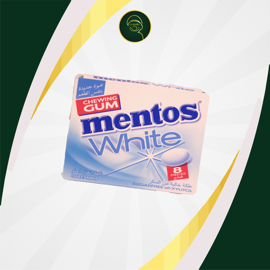 Mentos White Gum Blister Sweet Mint SS