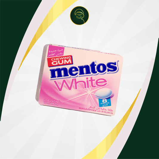 Mentos White Gum Blister Tutti Frutti SS