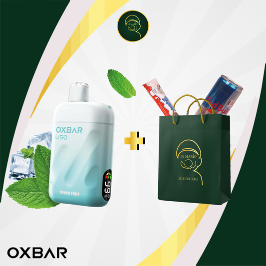 Oxbar Liso – 28 000 Puffs Miami Mint 🌿❄️✨