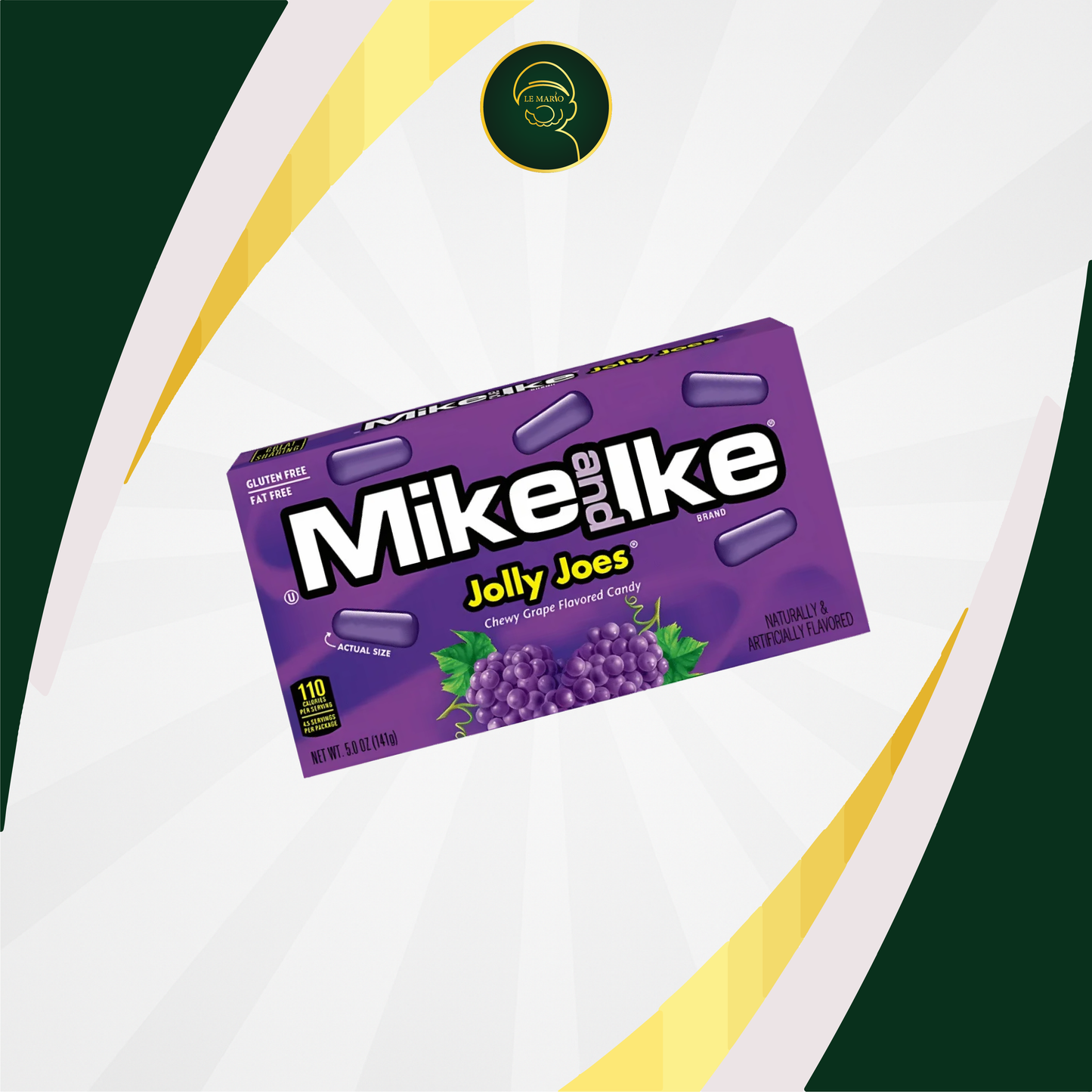 Mike and Ike Jolly Joes 120g