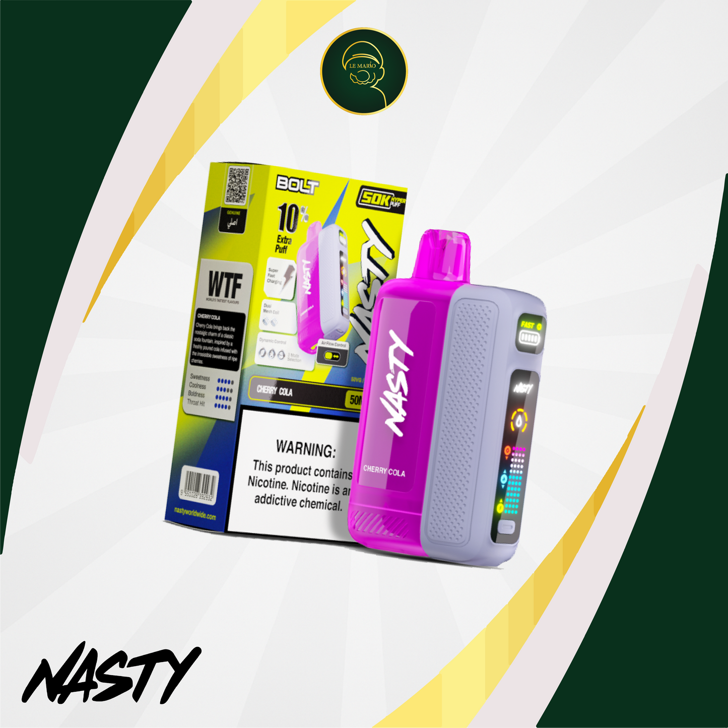Nasty BOLT 50K-Cherry Cola 50mg