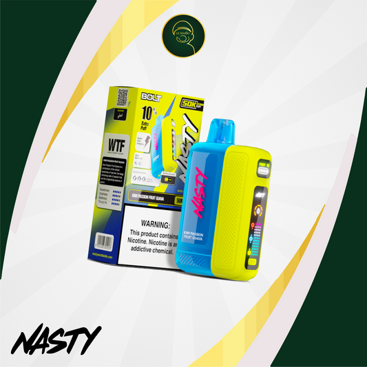 Nasty BOLT 50K-Kiwi Passion Fruit Guava 50mg