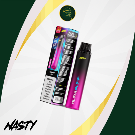 Nasty DuraPuff 2500 Strong- Cherry Ice 50mg