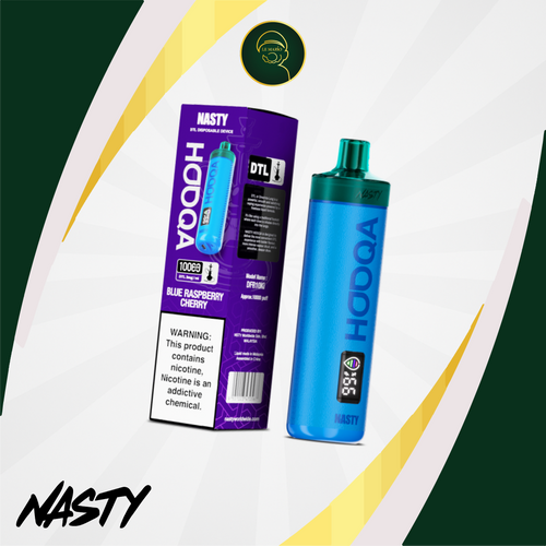 Nasty HOOQA 10K – Blue Raspberry Cherry 3MG