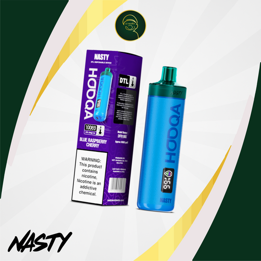 Nasty HOOQA 10K – Blue Raspberry Cherry 3MG