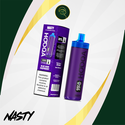 Nasty HOOQA 10K – Blue Sour Raspberry 3MG