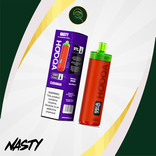 Nasty HOOQA 10K – Cushman Mango 3MG