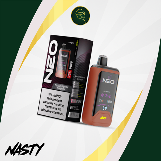 Nasty NEO 25K-Blackberry Cherry 50mg