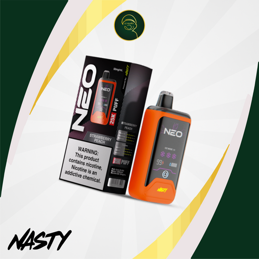 Nasty NEO 25K-Strawberry Peach 50mg