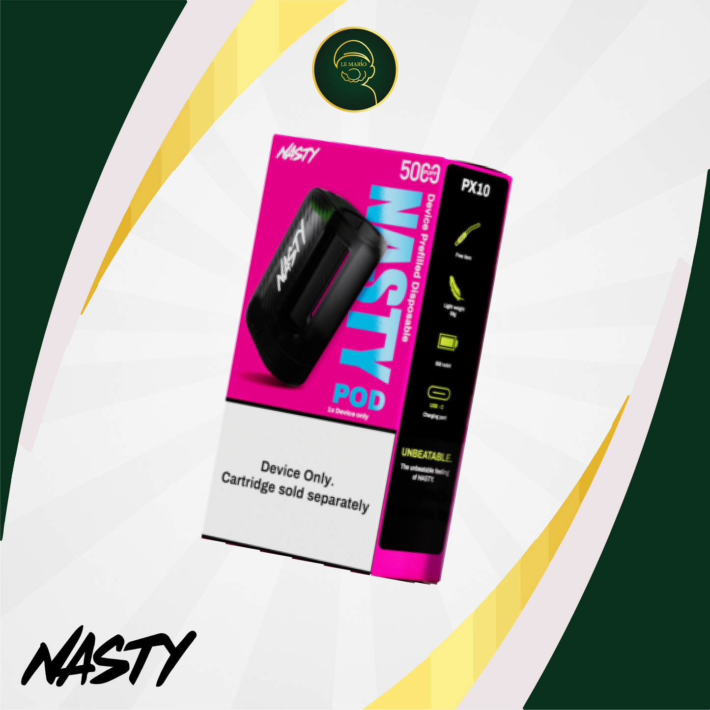 Nasty PX10 DEVICE – MATTE BLACK