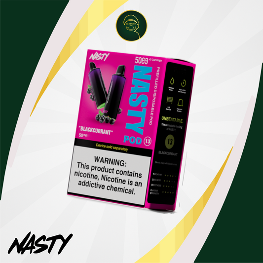 Nasty Pod 5000x2 – Blackcurrant 20mg