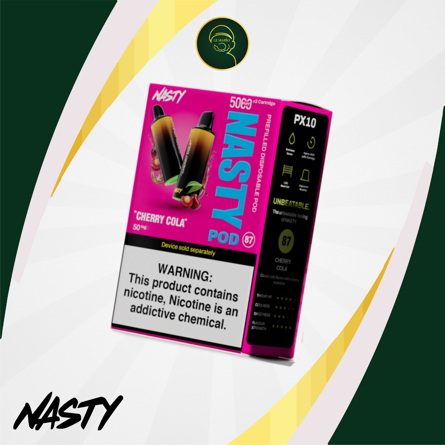 Nasty Pod 5000x2 – Cherry Cola 50mg