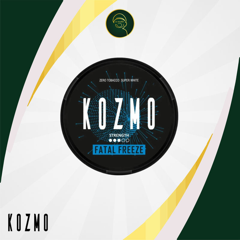 Kozmo Fatal Freeze Nicotine Pouches – 24mg ❄️⚡