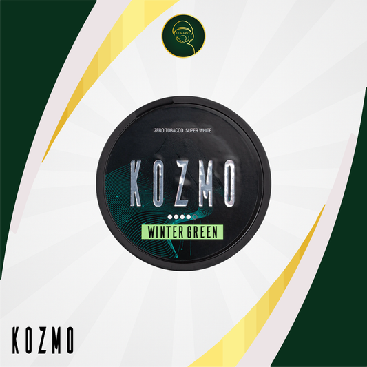 Kozmo Winter Green Nicotine Pouches – 24mg 🌿❄️⚡