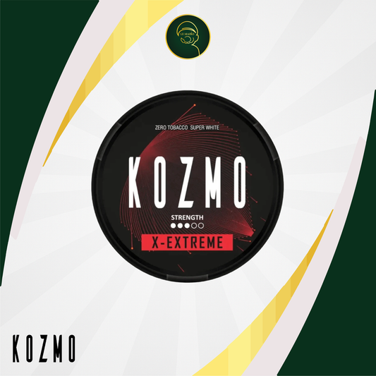 Kozmo X-treme Nicotine Pouches – 24mg ⚡❄️🔥