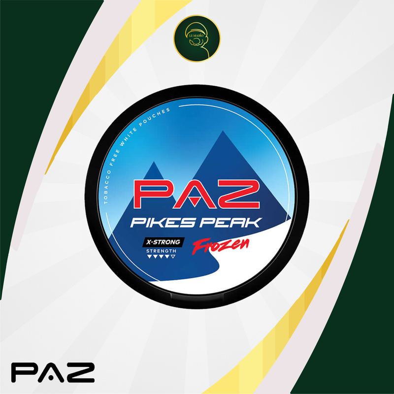 Paz Pikes Peak Nicotine Pouches – 18mg 🏔️❄️⚡
