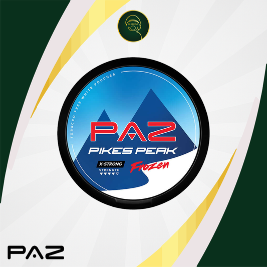 Paz Pikes Peak Nicotine Pouches – 18mg 🏔️❄️⚡
