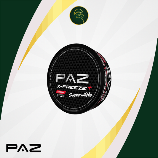Paz X Freeze Nicotine Pouches – 28mg ❄️⚡