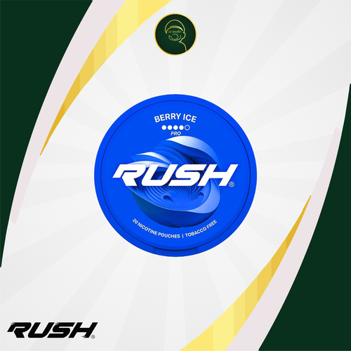Rush Berry Ice Nicotine Pouches – 16mg 🍓🫐❄️