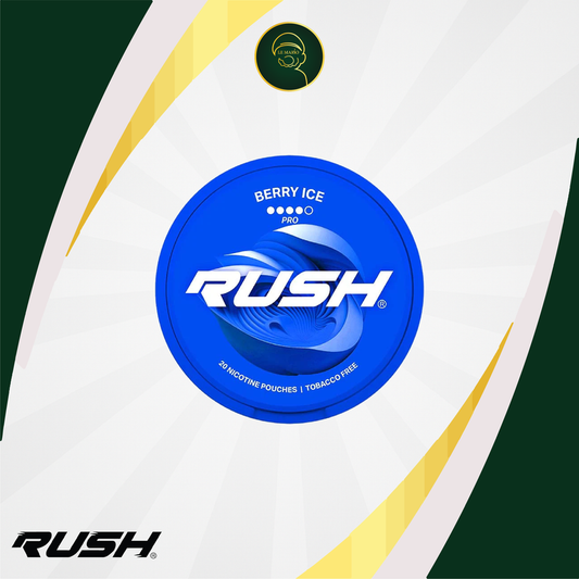 Rush Berry Ice Nicotine Pouches – 16mg 🍓🫐❄️