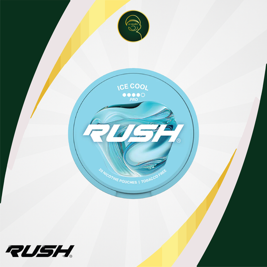 Rush Ice Cool Nicotine Pouches – 16mg ❄️💨